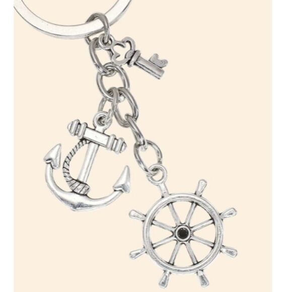 Anchor Charm Keychain *2/12$* - Picture 3 of 4